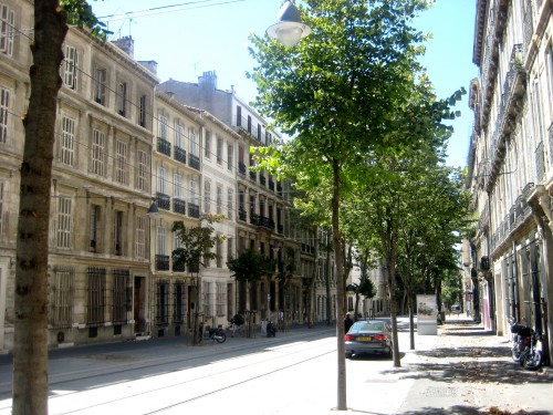 Le boulevard Longchamp à Marseille